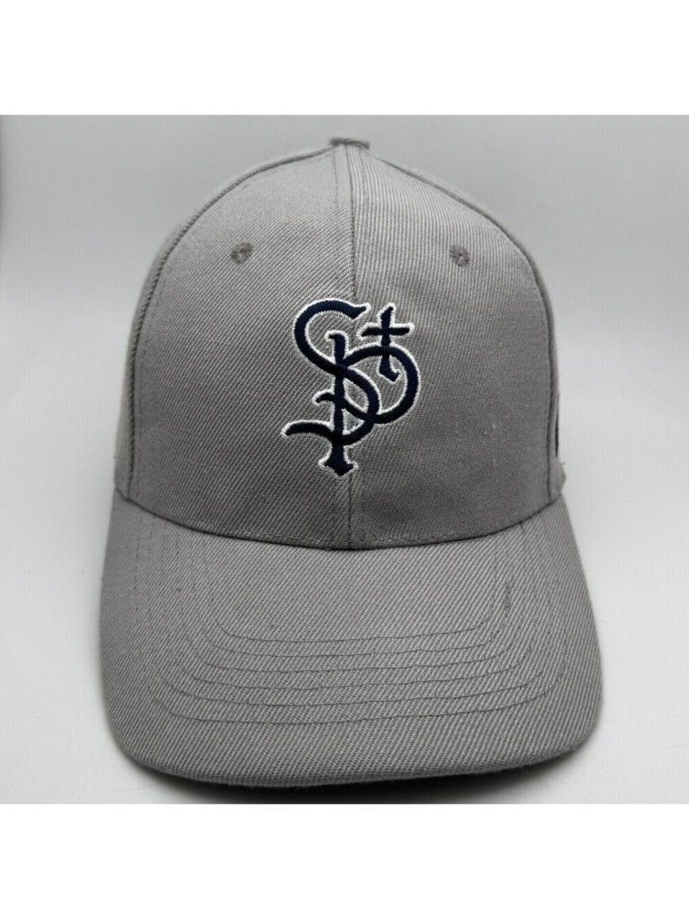 St. Paul Saints MiLB Baseball Cap Hat Grey Adjustable CHS Field Logo Fan Apparel